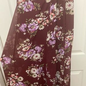 Torrid Maxi Skirt Size 0